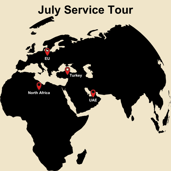 7月Service Tour