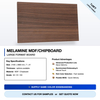  Customized Design Melamine Plywood E0 E1 1250*2500 Poplar Plywood for Home Decoration