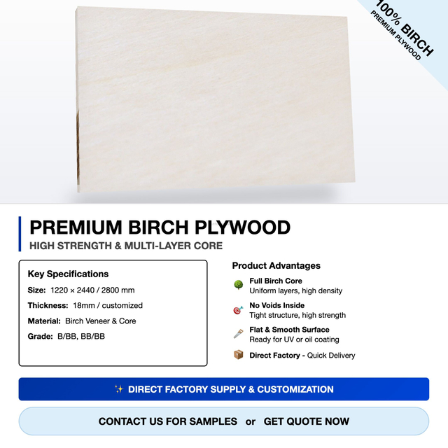 Birch Plywood