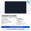 PET MDF 18 mm1220*2800 PET board